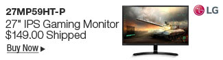 Newegg Flash - LG 27MP59HT-P 27" IPS Gaming Monitor