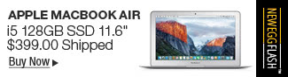 Newegg Flash - Apple MacBook Air i5 128GB SSD 11.6"