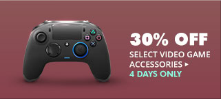 30% OFF SELECT VIDEO GAME ACCESSORIES*