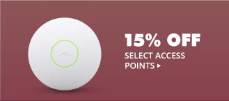 15% OFF SELECT ACCESS POINTS*