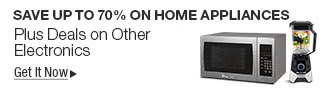 Save up to 70% on Home Appliances