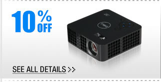 10% OFF SELECT MINI PORTABLE PROJECTORS!*