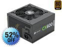 CORSAIR Builder Series CX600 600W PLUS BRONZE Certified Active PFC Power Supply