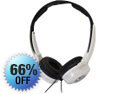 ZALMAN ZM-DS4FWhite 3.5mm Connector Dual Stereo Headphones - White