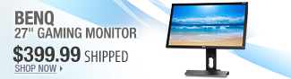 Newegg Flash - BenQ 27" Gaming Monitor.