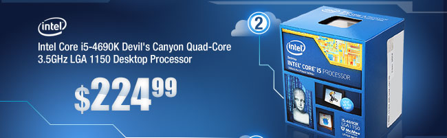 Intel Core i5-4690K Devil's Canyon Quad-Core 3.5GHz LGA 1150 Desktop Processor