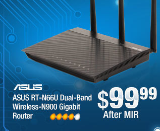 ASUS RT-N66U Dual-Band Wireless-N900 Gigabit Router