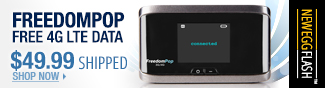 Newegg Flash - Freedowpop free 4g lte data