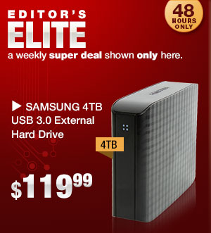 EDITOR’S ELITE. a weekly super deal shown only here.