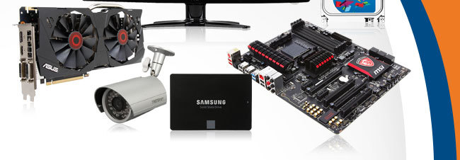 SSD, Motherboard, VGA