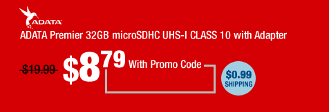 ADATA Premier 32GB microSDHC UHS-I CLASS 10 with Adapter