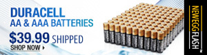 Newegg Flash – Duracell Batteries