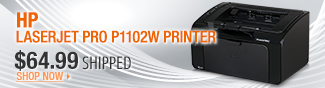 Newegg Flash  HP LaserJet Pro 1102w Printer