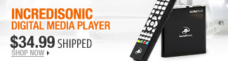 Newegg Flash  Incredisonic Digital Media Player