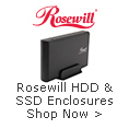 Rosewill HDD & SSD Enclosures. shop now >