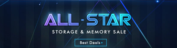 ALL-STAR Storage & Memory Sale