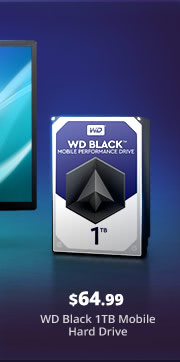 WD Black 1TB Mobile Hard Drive