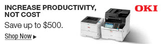 OKI - Increase Productivity, Not Cost