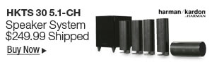 Newegg Flash – HKTS 30 5.1-CH Speaker System $249.99 Shipped