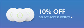 10% OFF SELECT ACCESS POINTS