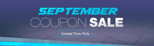 SEPTEMBER COUPON SALE