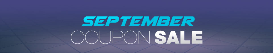 SEPTEMBER COUPON SALE