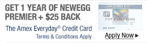 GET 1 YEAR OF NEWEGG PREMIER + $25 BACK