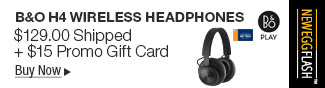 Newegg Flash - B&O H4 Wireless Headphones