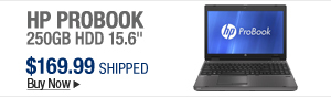 Newegg Flash – HP ProBook 250GB HDD 15.6"