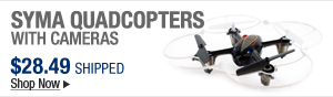 Newegg Flash – Syma Quadcopters with Cameras