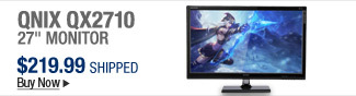 Newegg Flash  QNIX QX2710 27" Monitor