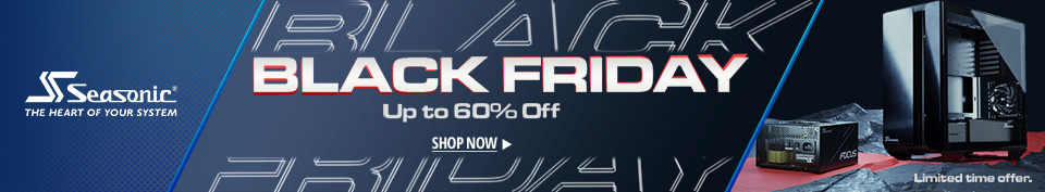 Black Friday Up to 60% Off