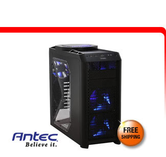 Antec Nine Hundred Two Black Steel ATX Mid Tower Computer Case