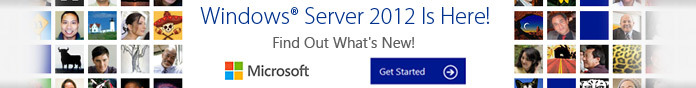 WELCOME Windows® Server 2012