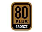 Certified 80 Plus Bronze Power Supplies