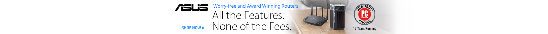 All the features. None of the Fees