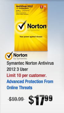 Symantec Norton Antivirus 2012 3 User