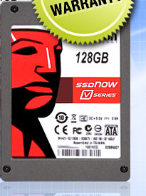 Kingston SSDNow V Series 2.5 inch 128GB SATA II Internal Solid State Drive (SSD)