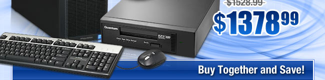 Quantum Tape Drive + HP Server