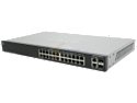 Cisco Small Business SLM2024T-NA 10/100/1000Mbps Gigabit Smart Switch SG200-26 24 x RJ45 + 2 x RJ-45 Uplink + 2 x Combo mini-GBIC