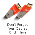 Don’t forget your Cables