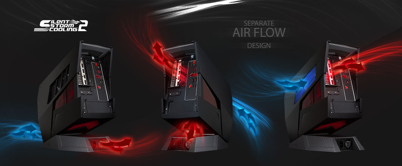 Separate Air Flow Design
