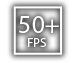50+ FPS