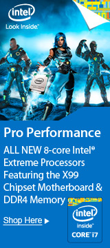 Meet the ALL NEW 8-Core Intel® Extreme Processors