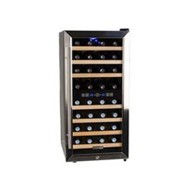 Koldfront 32 Bottle Freestanding Dual Zone Wine Cooler