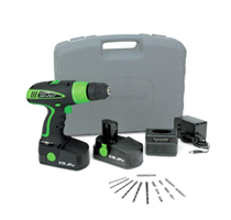 Kawasaki 19.2V 3/8 Cordless Drill w/ 2 Batteries