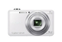 Refurbished: Sony DSC-WX80/W Cyber-shot Digital Camera 16.2MP WX80, White