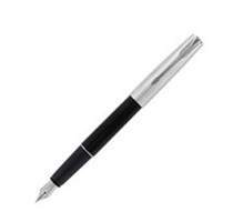 Parker Frontier Translucent Fine Point Fountain Pen, Black Ink