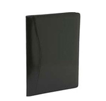 Royce Leather Aristo Padfolio, Black