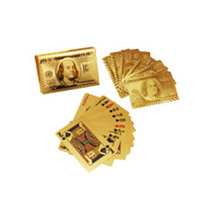 24k Gold Playing Cards w/ Certificate US Pattern